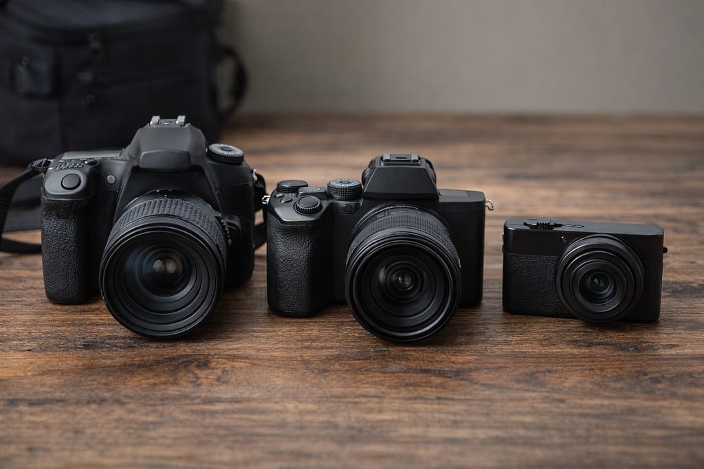 Confronto tra fotocamere entry level e mirrorless per iniziare a fotografare